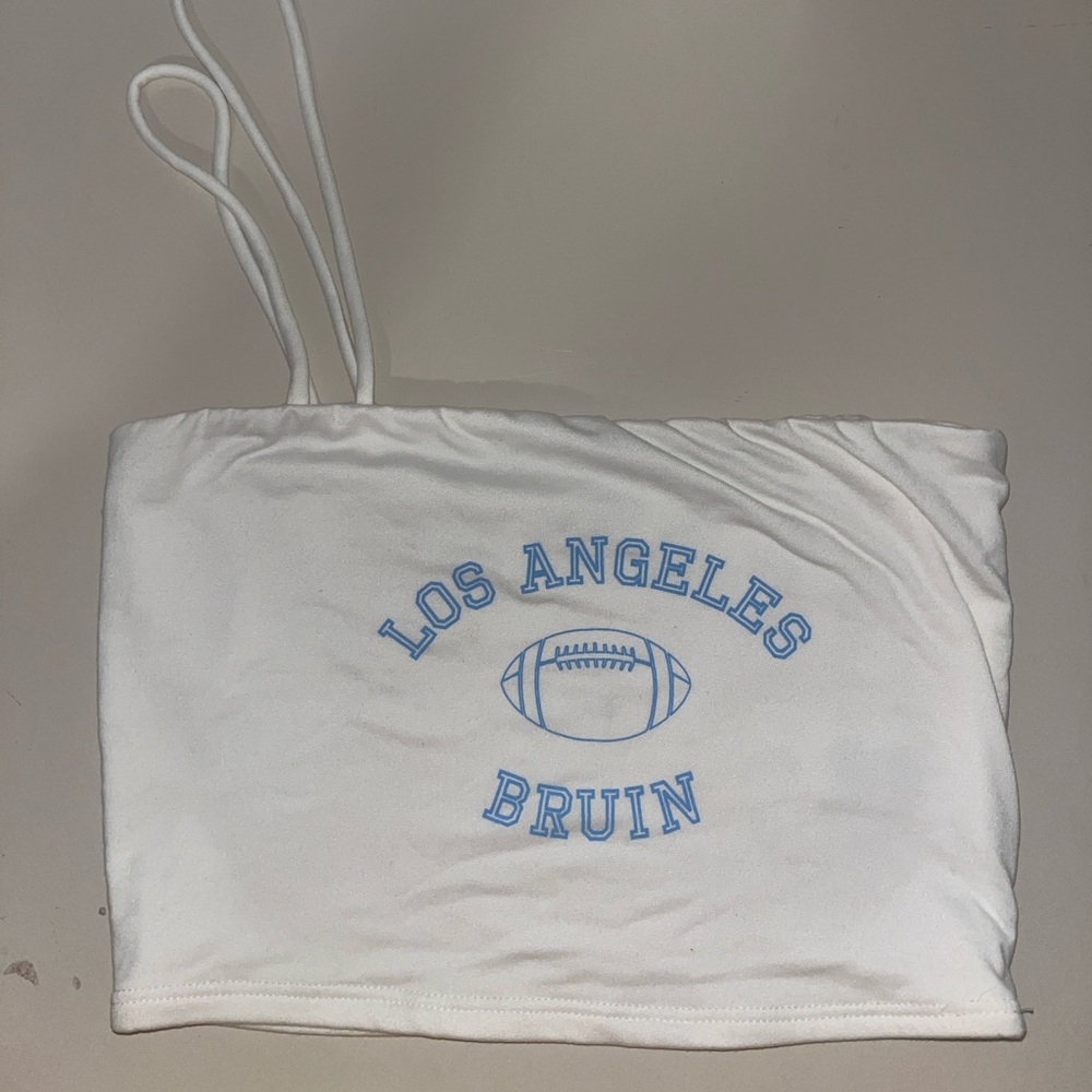 Izzy and Riley UCLA game day crop top